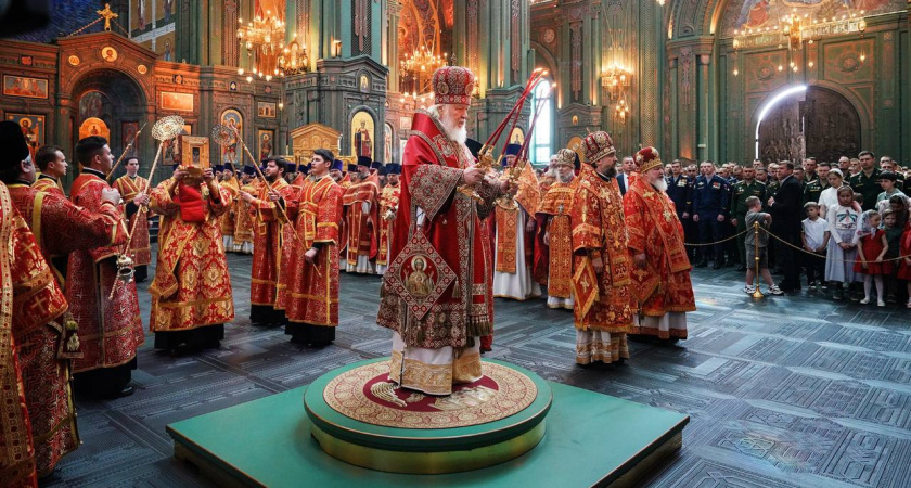 Патриарх Кирилл проведет освящение возрожденной Введенской церкви в Оренбурге