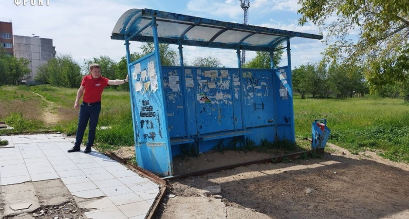 В Авиагородке Оренбурга пассажиров отпугивает автобусная остановка