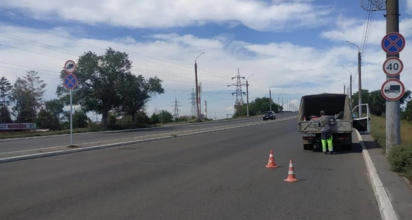 В Оренбурге введено ограничение движения на путепроводе на улице Терешковой