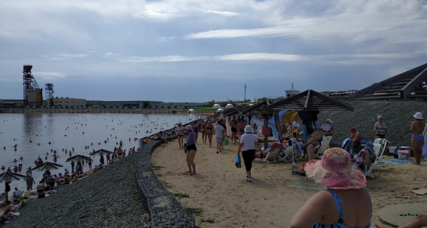 На «Соленых озерах» в Соль-Илецке закрылся поврежденный после ливней пляж