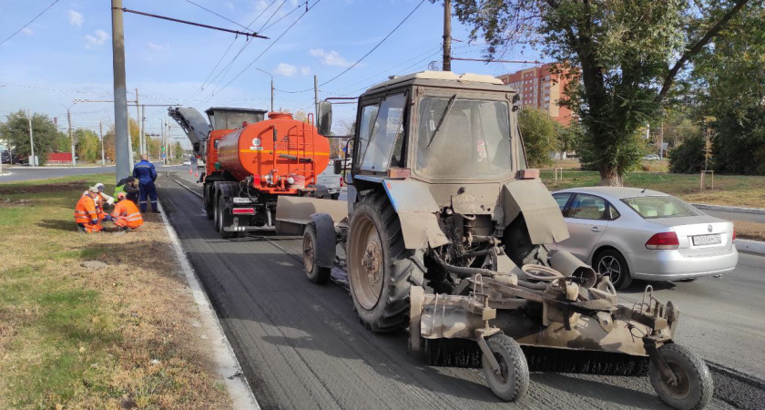 В Оренбурге дорожники приступили к работам на улице Терешковой