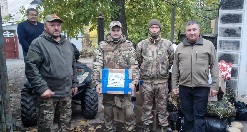 Бойцам СВО передали посылки от жителей Шарлыкского района