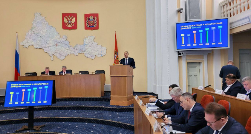 Денис Паслер ознакомил депутатов Законодательного Собрания с проектом бюджета региона