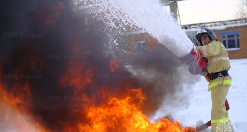 В Оренбургской области за сутки произошло восемь случаев возгорания