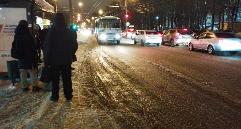 На проспекте Гагарина произошло ДТП с участием двух автобусов