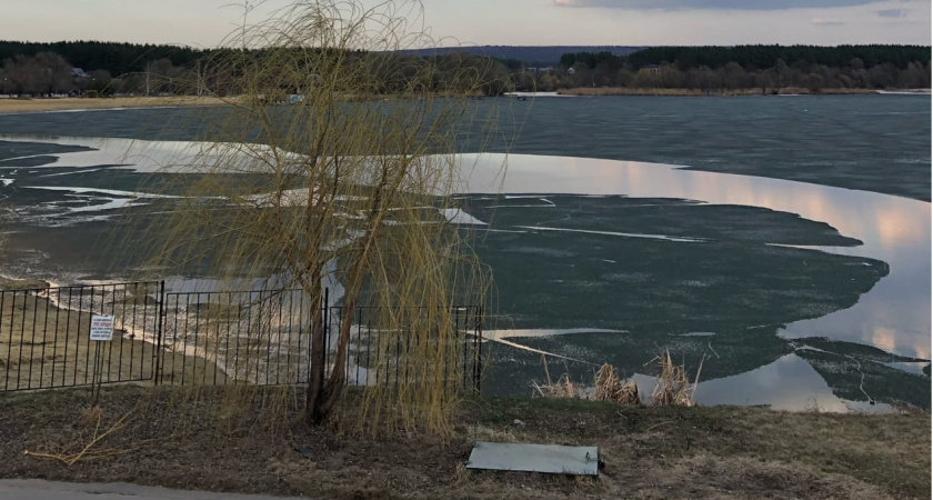 В регионе наблюдается рост уровня рек