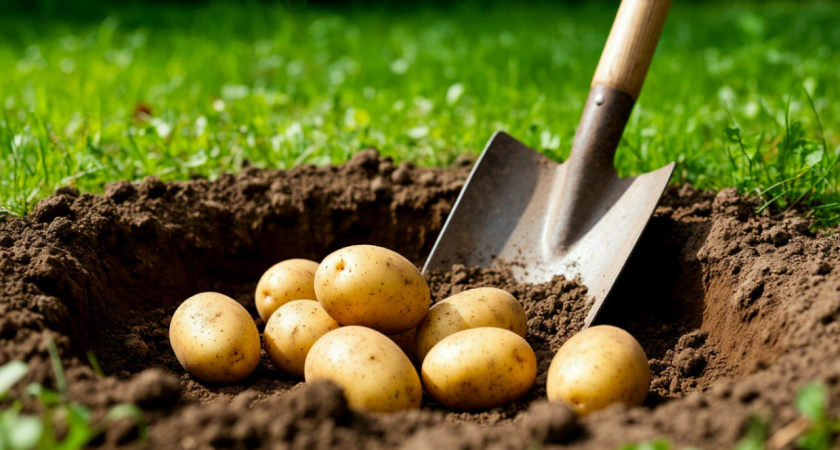 Больше не кидаю навоз в лунку при посадке картошки: нашла идеальную замену - без вони и лишних усилий
