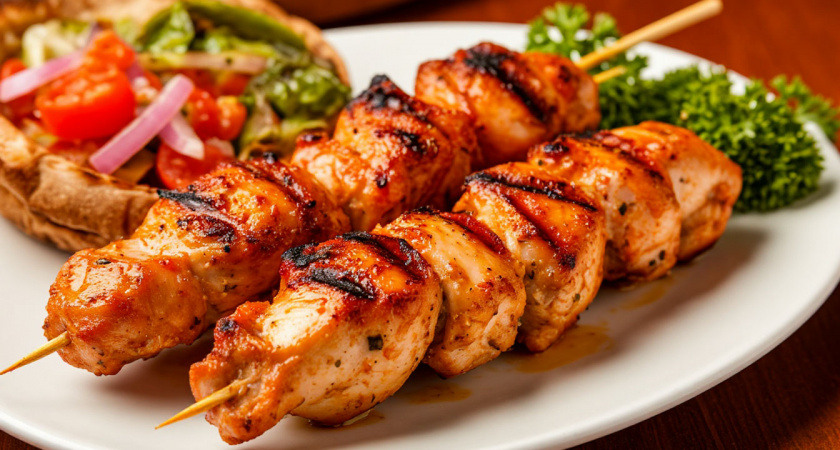 Берем 2 чайных ложки Хмели-сунели и фрукт: куриный шашлык получится вкуснее грузинского - сочный и ароматный 