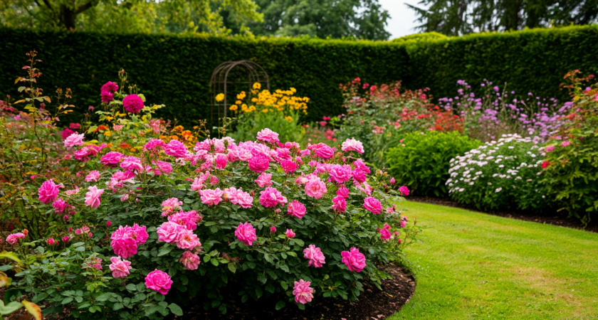 Посадила всего один куст — теперь цветёт с весны до осени: сад выглядит, будто с открытки