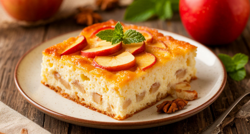 1 яблоко и пачка творога — и в микроволновку на 8 минут: домашние уплетают на завтрак и всегда просят добавку  