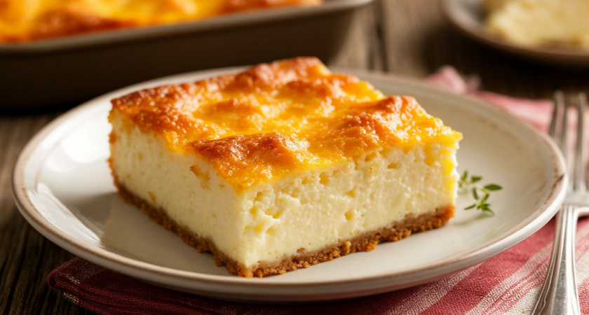 Эта творожная запеканка всегда получается воздушной, как облачко: всегда получается нежной и мягкой