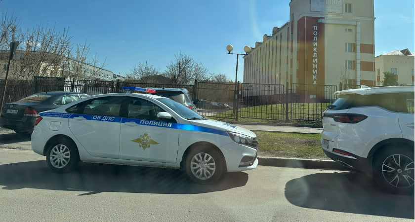 В центре Оренбурга иномарка сбила велосипедиста 