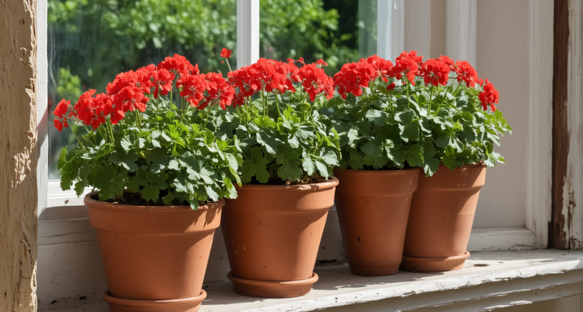 Крошу в горшок — и герань словно подменили: листва не желтеет, а бутоны лезут даже на молодых черенках