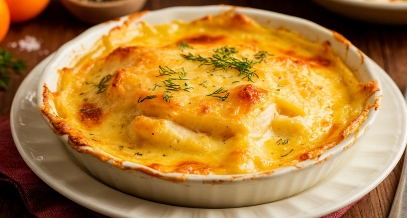 Рыбный манник — формула идеального ужина: сочный, ароматный и без лишних хлопот