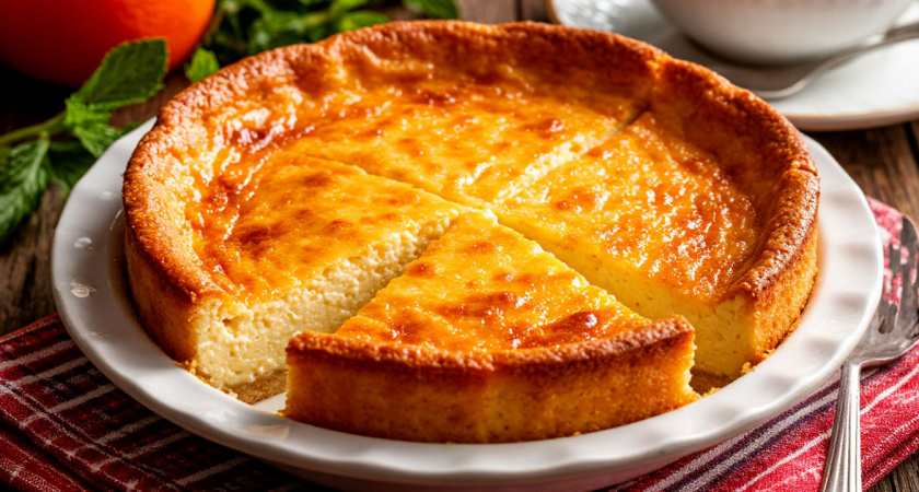 Воздушная запеканка без муки и манки - готовится всего за 7 минут, получается нежное, как весеннее облачко, суфле