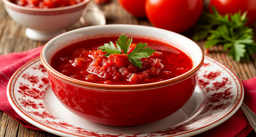 Как варят настоящий борщ, а не суп со свеклой: нашла рецепт в книге 1952 года. Есть 2 тонкости: от них зависит вкус и алый цвет