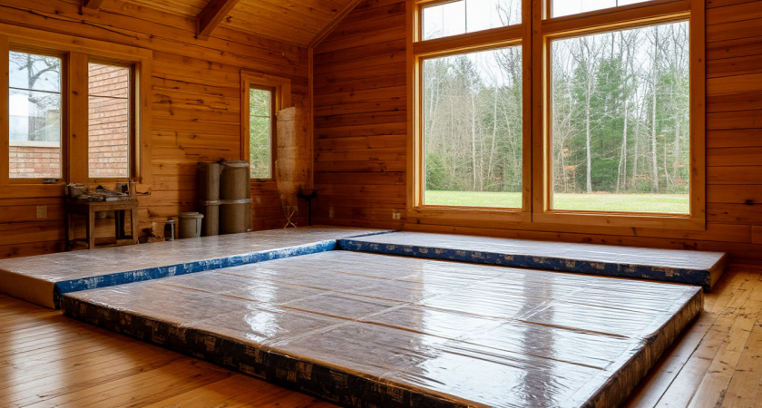 Наши предки 100 лет назад грели полы без техники и батарей. Метод простой до смешного, а работает до сих пор