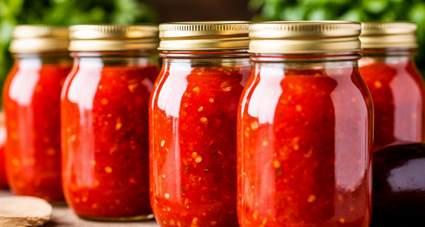 Готовлю раз 20 за лето на зиму: в нашей семье это салат номер 1 с баклажанами - любимая заготовка без уксуса