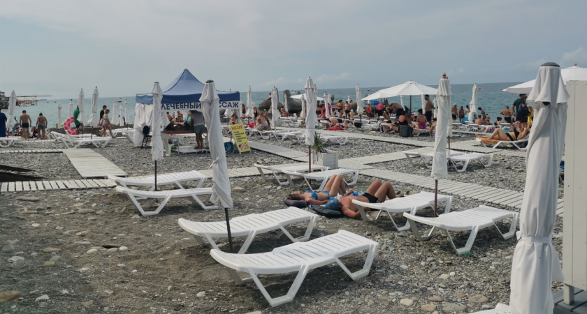 Реальная обстановка на пляжах Краснодарского края - 2025
