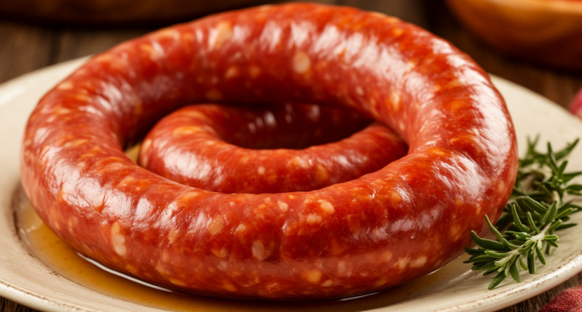 Домашняя колбаса — всего 2 простых ингредиента: а сколько пользы — идеально на бутерброды на завтрак 