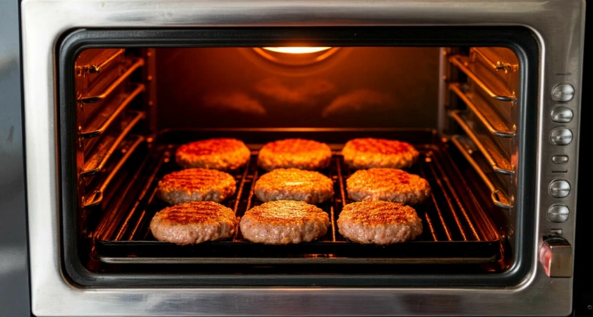 Приготовление в духовке котлет без яиц