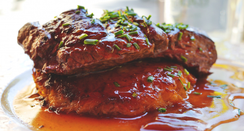 Сливочный соус на зиму для мяса и макарон