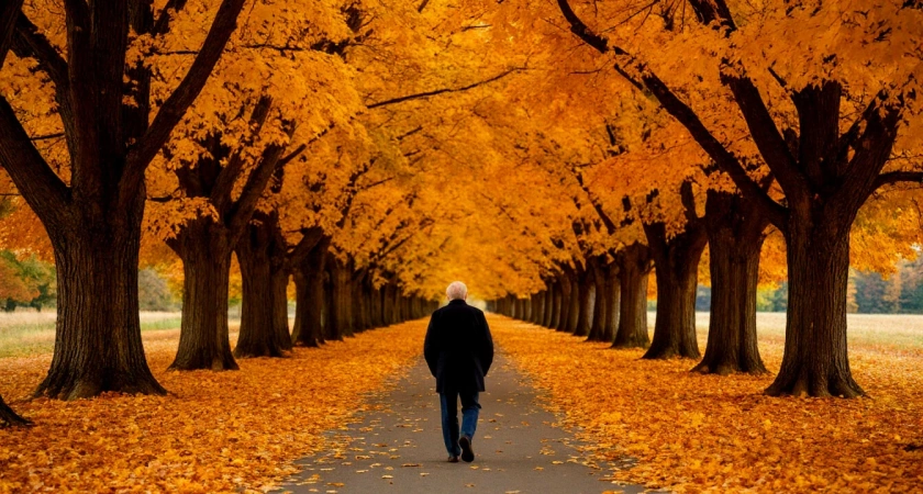 Стихотворение "Старость" за авторством Хельги Ольшванг