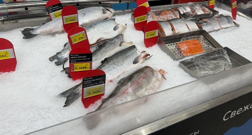 Обзор на купленную в "Светофоре" форель