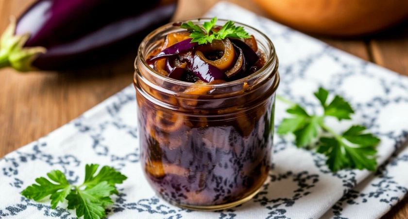 Рецепт закрутки из баклажанов