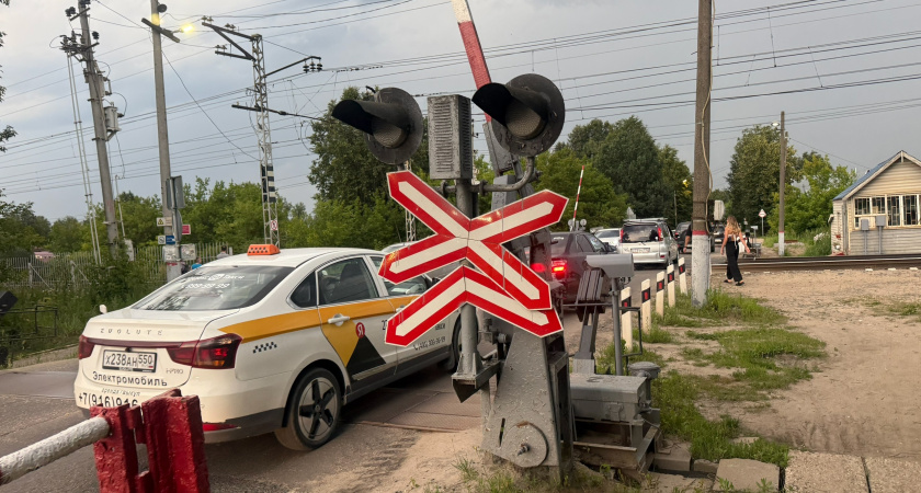 В Оренбурге произошло четыре аварии на переездах за год