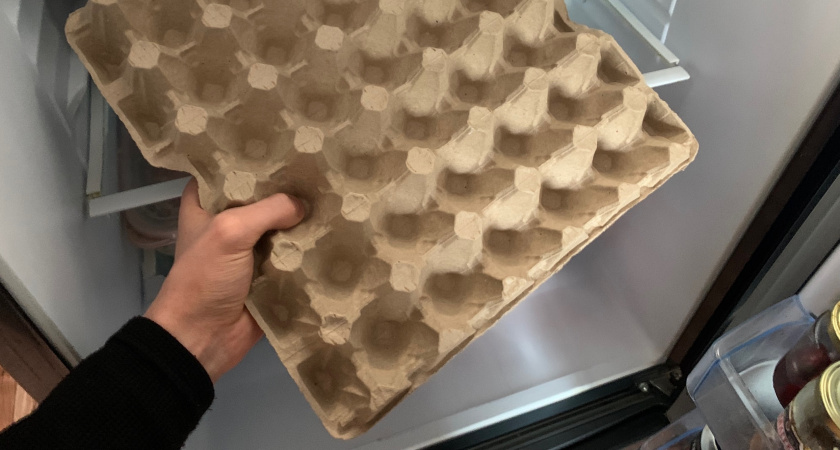 Как можно использовать коробку яиц в организации пространства вашего холодильника — органайзер от Бога