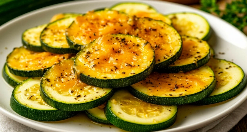 Рецепт закуски из кабачков и сыра