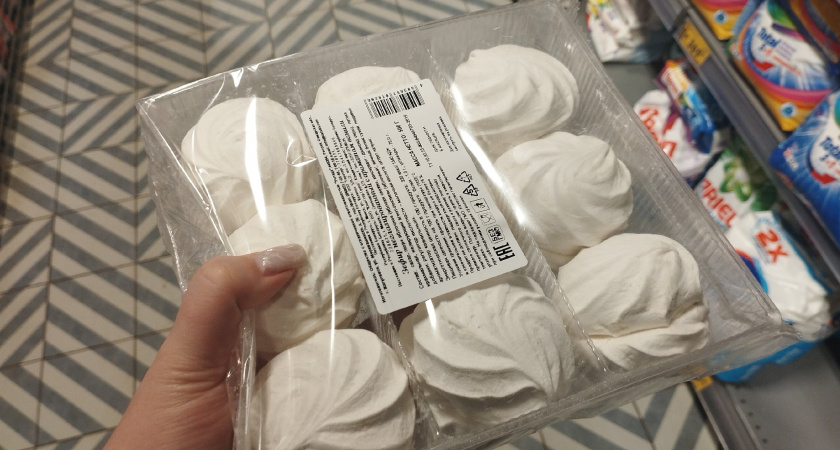 Обзор на зефир «Delibon» из «Чижика» с яблочным вкусом