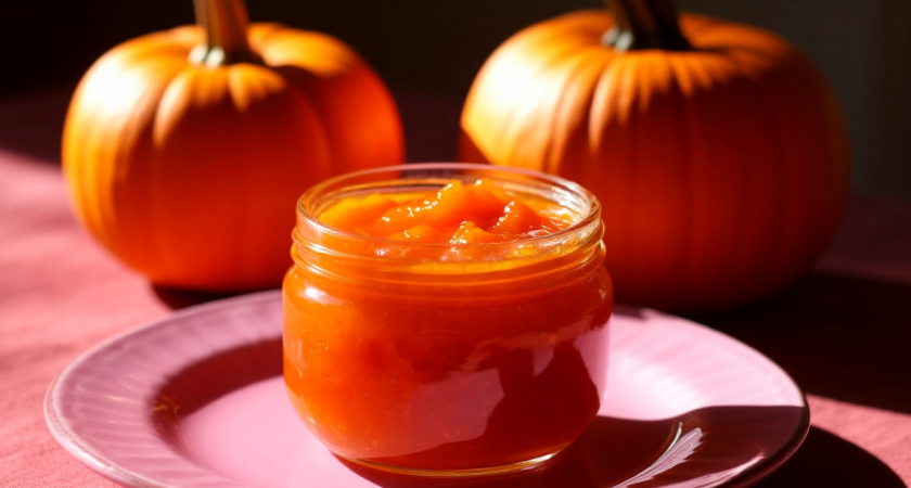 Рецепт варенья из яблок и тыквы