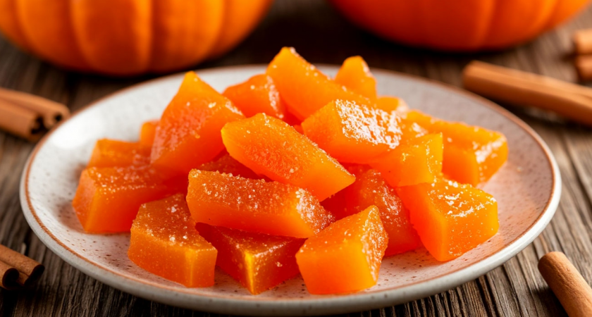 Рецепт цукатов из тыквы