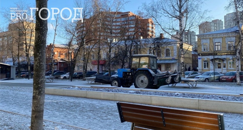 Орские дорожные службы готовят технику к снегопадам и гололеду