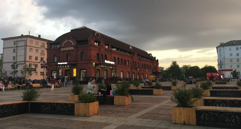 Сквер имени Ленина в Оренбурге преображается