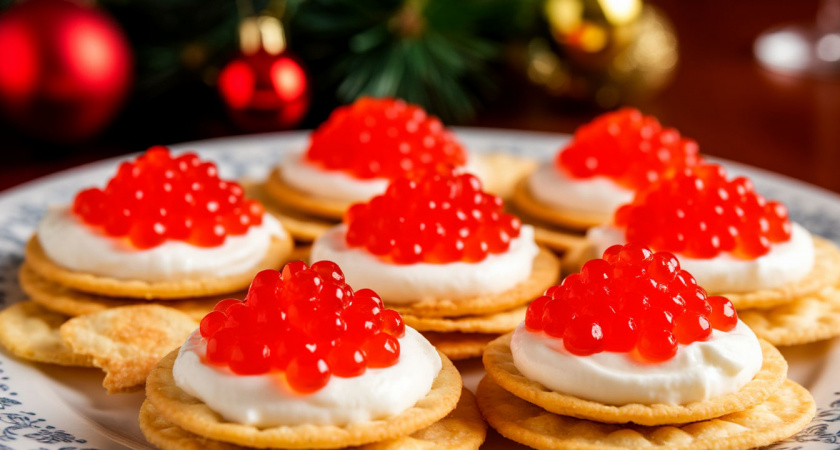 Икра без хлеба и масла — необычный рецепт для новогоднего стола