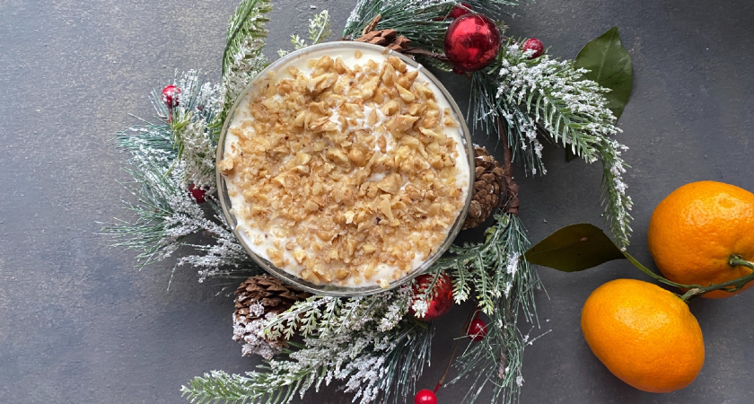 Чернослив с орехами в креме — новогодняя сладость для всей семьи