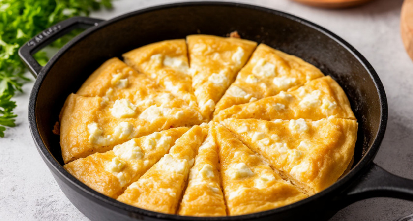 Рецепт сытной лепешки на завтрак — готовится считанные минуты