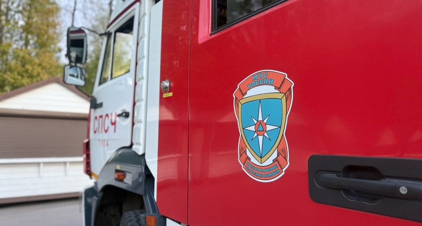 Трое жильцов спасены при пожаре в доме Орска