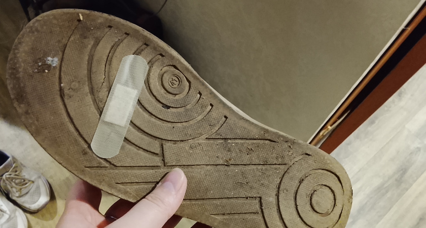 Как сделать обувь нескользящей в гололед — простецкий прием