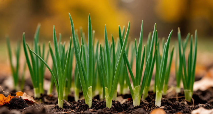 Как посадить озимый лук осенью и какие сорта стоит использовать
