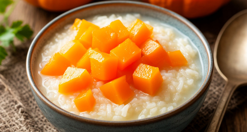 Рисовая каша с тыквой по семейному рецепту
