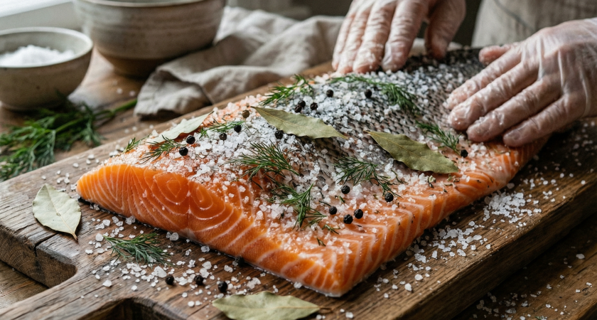 Солю горбушу, а получаю «семгу»: как по-особенному засолить рыбу на ужин — просто тает во рту