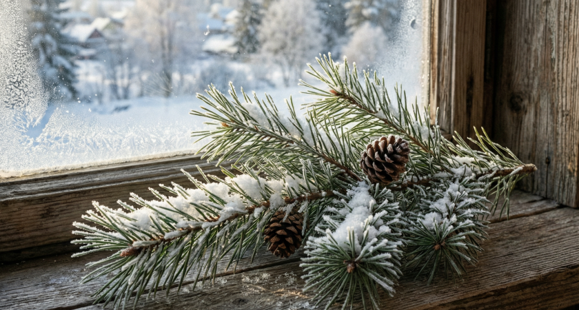 Ставлю на подоконник — и зиму живу спокойно: в доме тепло в —40°C и пахнет хвоей Сибири