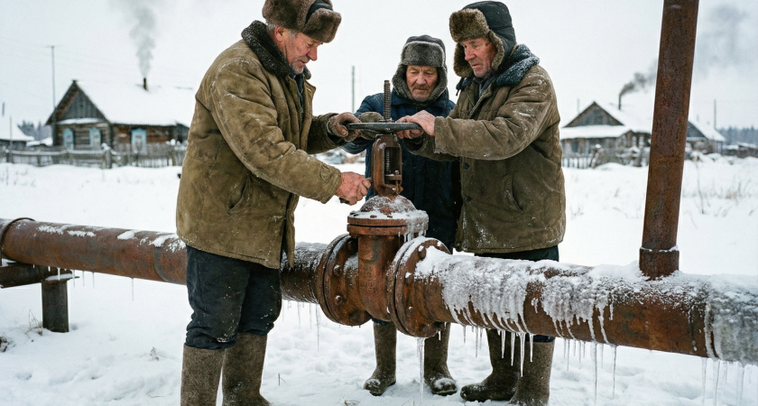 Жители уральских деревень массово отключают газ — как более дешевое топливо расконсервировало старые голландки