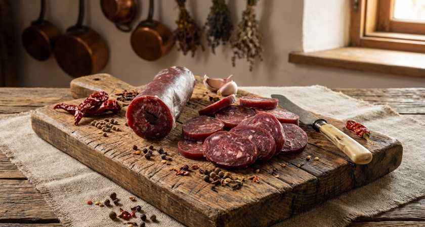 Побалую семью на Новый год: вкуснейшая белорусская колбаса, которую советуют купить в Минске — мясо добывается охотниками