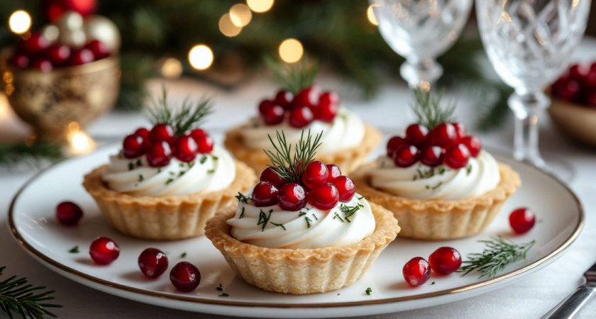 Тарталетки с необычным вкусом на Новый год — рецепт праздничной экзотики