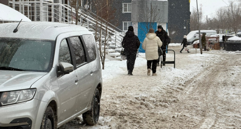 Зима окончательно обосновалась в Оренбуржье со снегом и морозом